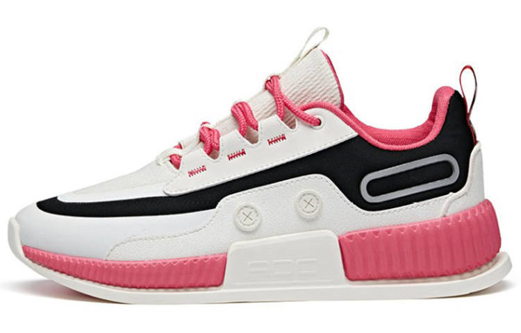 Anta Rejecting The Ordinary, Life Collection Textile, Synthetic Leather Slip Resistant Low top Skateboard Shoes Women's
