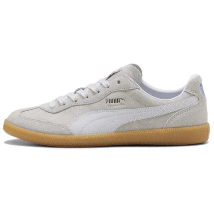 PUMA Abrasion Resistant Low top Skateboard Shoes Unisex Gray White
