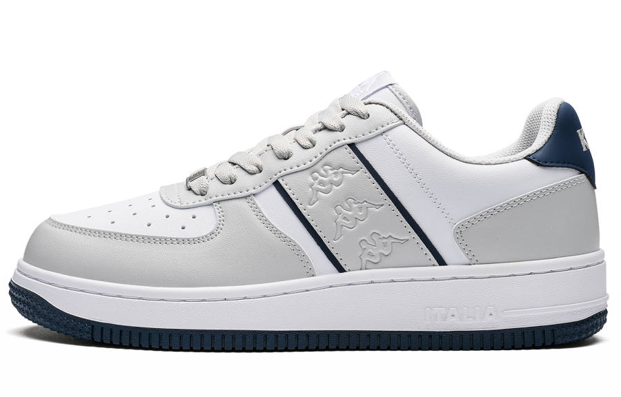 Kappa OG1 Back to Back Low top Skateboard Shoes Unisex Tranquil Gray