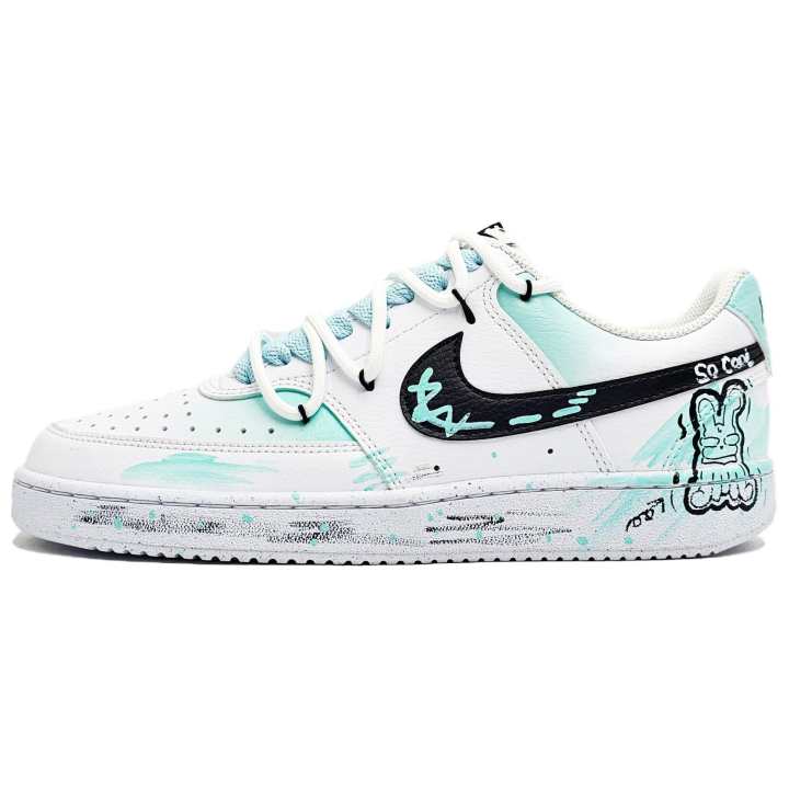 Nike Nike Court Vision 1 Low top Skateboard Shoes Men's Lime Green