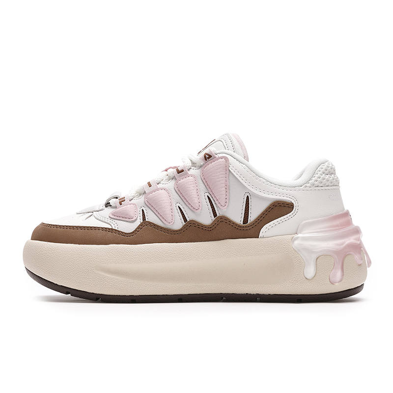 FILA CARROT 2 Low top Skateboard Shoes Women's White Brown