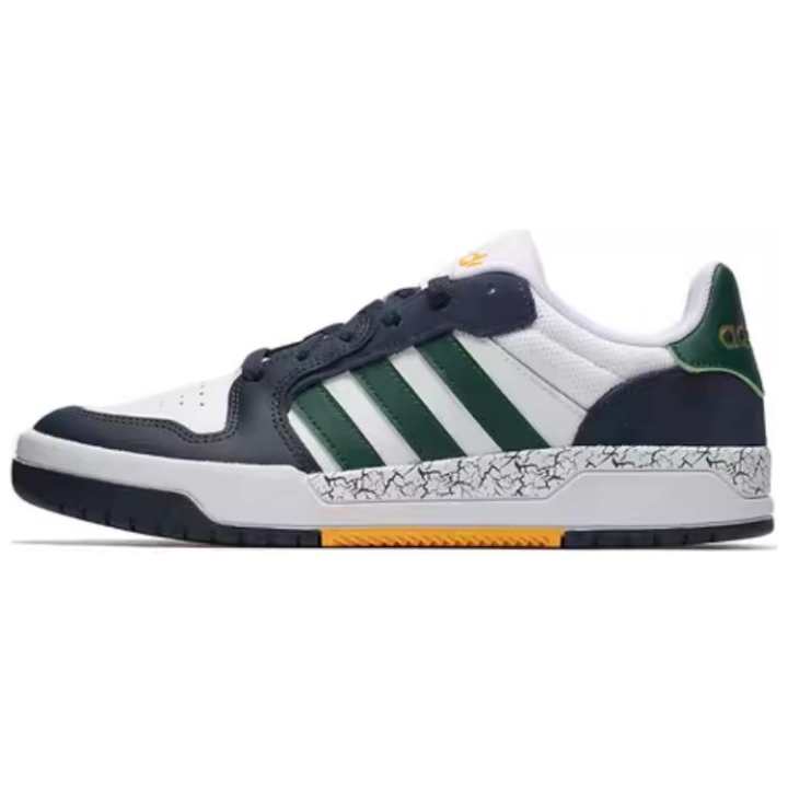 Adidas Adidas Textile, Synthetic Leather, Split Cow Leather Low top Skateboard Shoes Unisex White Green Blue