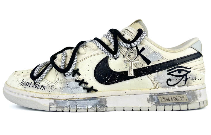 Nike Nike Dunk Low top Skateboard Shoes Men's Beige