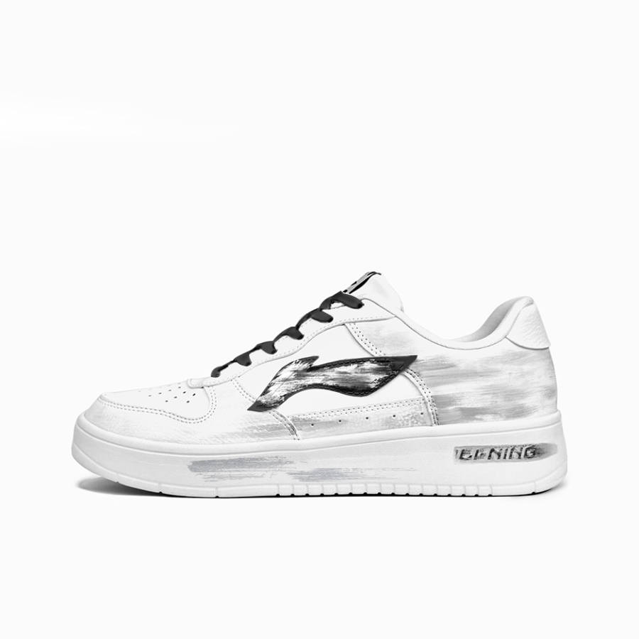 Li-Ning Li Ning Floating Boat Slip Resistant, Abrasion Resistant, Breathable Low top Skateboard Shoes Men's