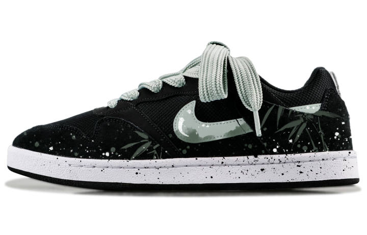 Nike Nike SB Alleyoop Jasper Bamboo Shadow Mesh Abrasion Resistant Low top Skateboard Shoes Unisex Black Green