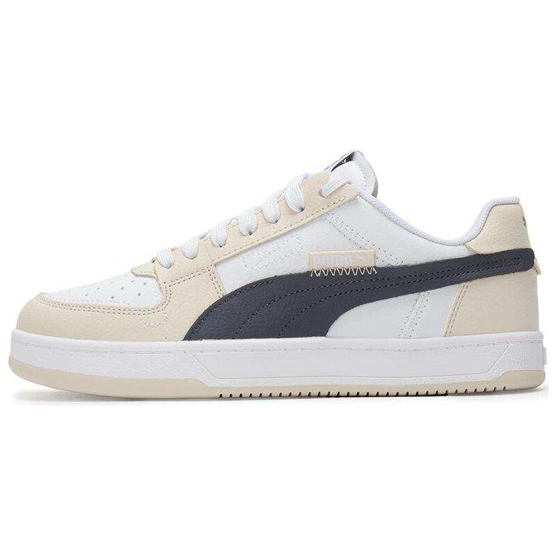 PUMA Caven 2.0 Abrasion Resistant Breathable Low top Skateboard Shoes Unisex White