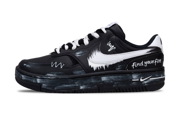 Nike Nike Gamma Force 20 FireStrike Low top Skateboard Shoes Unisex Black White