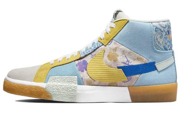 Nike Nike SB Zoom Blazer Mid Premium Paisley Pack - Boarder Blue