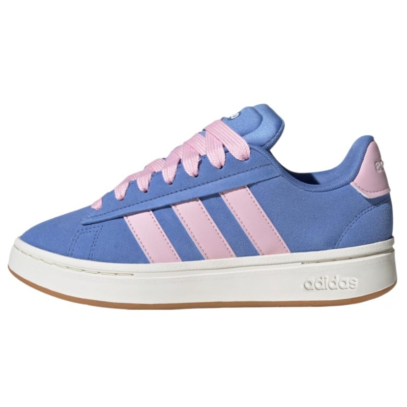 Adidas Adidas GRAND COURT ALPHA Leather Abrasion Resistant Low top Skateboard Shoes Women's Blue