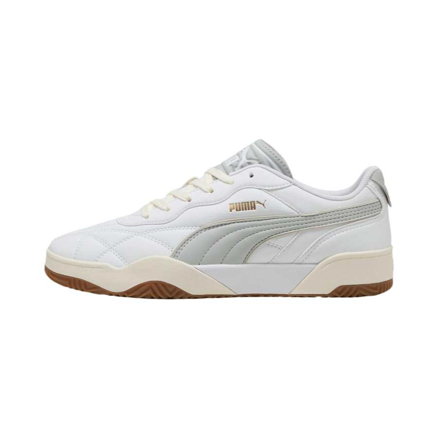 PUMA Tifosi Leather Versatile Low top Skateboard Shoes Unisex White