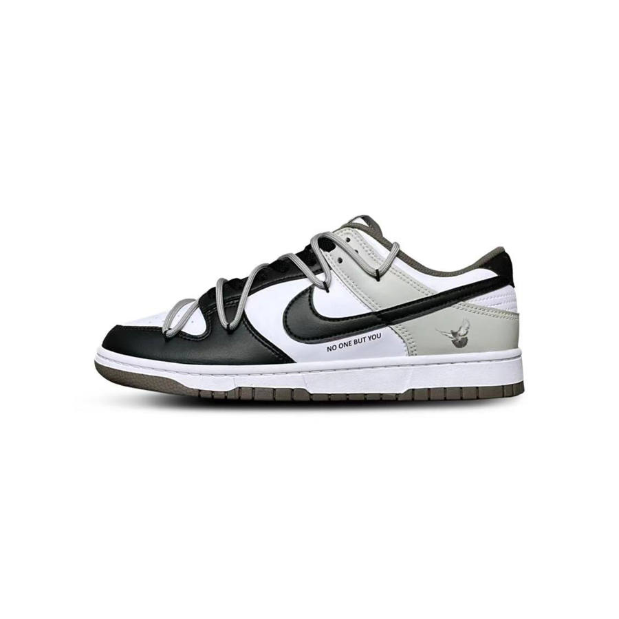 Nike Nike Dunk Tower Rabbit Coexistence Abrasion Resistant Abrasion Resistant Low top Skateboard Shoes Men's Black Gray
