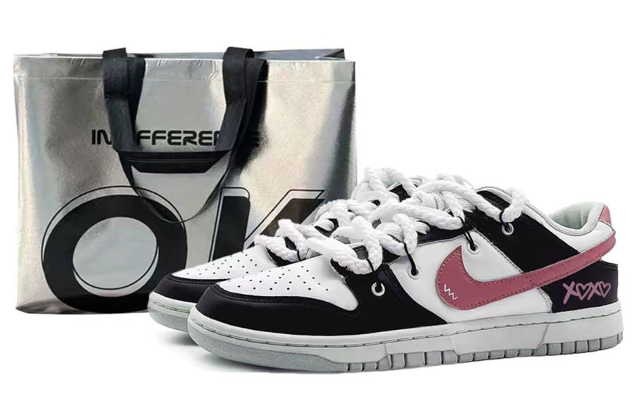 Nike Nike Dunk EIGHT% Xoxo Cushioning, Wear Resistant Low top Skateboard Shoes Men's Pink