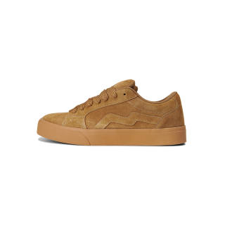 BXGY Coverage Slip Resistant And Abrasion Resistant Low top Skateboard Shoes Unisex Brown