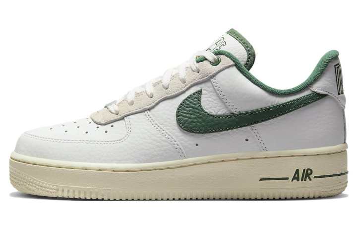 Nike Nike Air Force 1 'Summit White And Gorge Green' Low top Skateboard Shoes Women's Green White