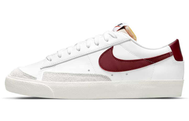 Nike Nike Blazer '77 'Team Red' Leather Slip Resistant Cushioning Abrasion Resistant