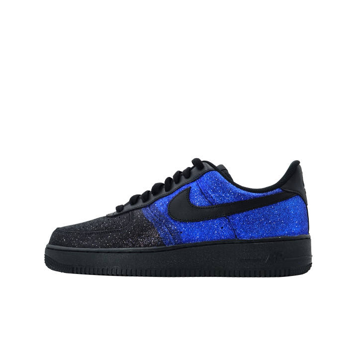 Nike Nike Air Force 1 Non Slip And Waterproof Low top Skateboard Shoes Unisex Black
