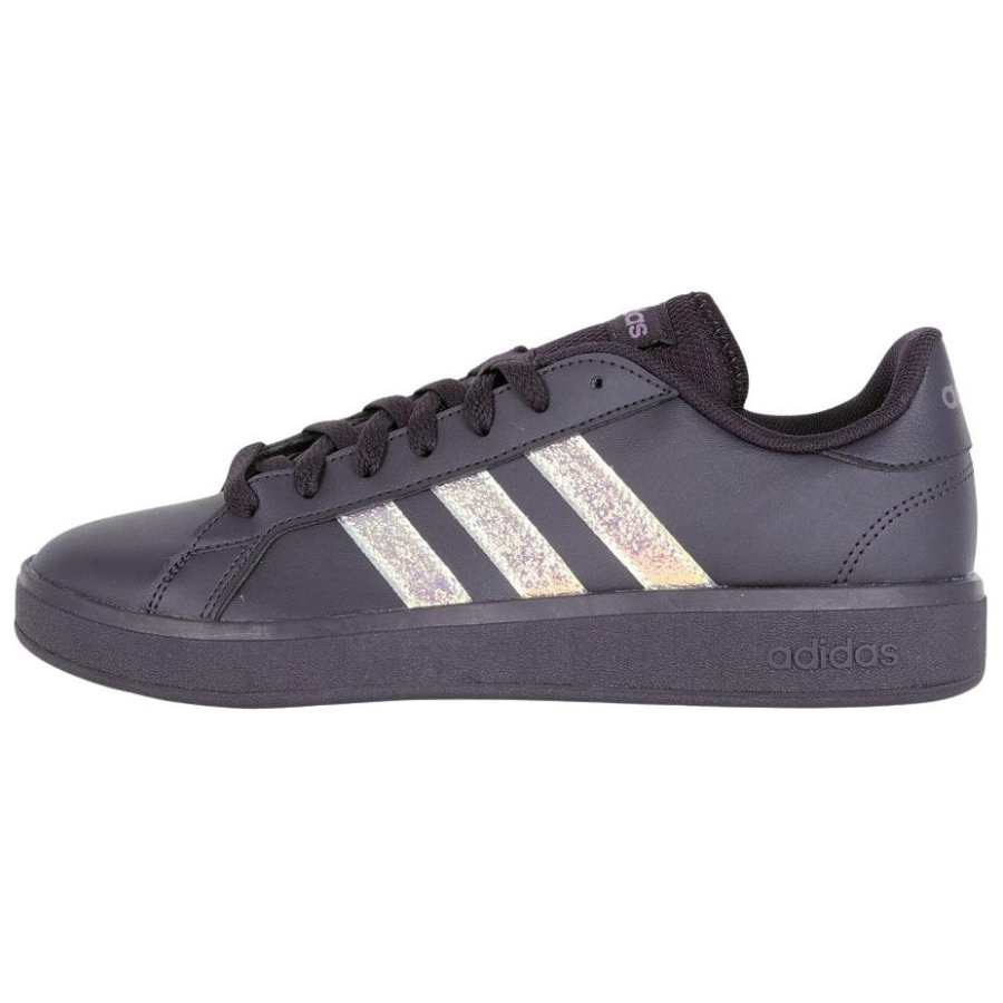 Adidas Adidas Grand Court Base 2.0 Slip Resistant Abrasion Resistant Low top Skateboard Shoes Women's Black