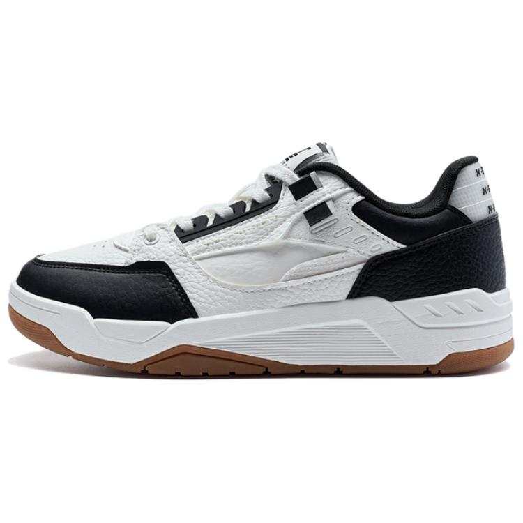 XTEP New Glow Lightweight Low top Skateboard Shoes Women's White Black