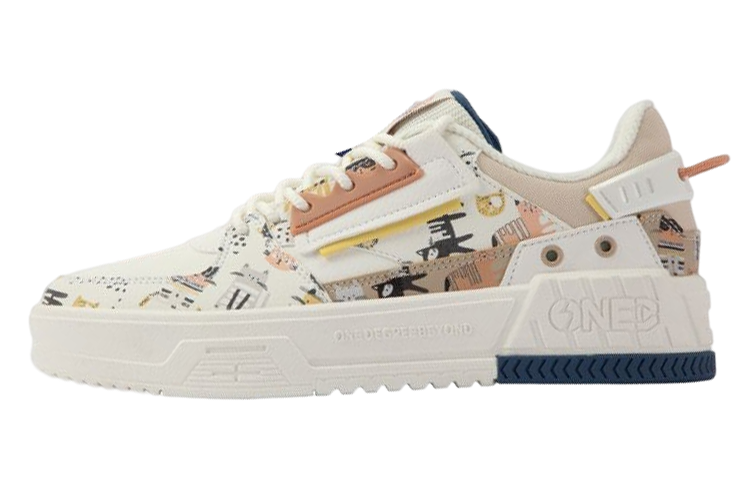 361° Star Beyond 2 Cushioning Abrasion Resistant Low top Skateboard Shoes Women's White Umber