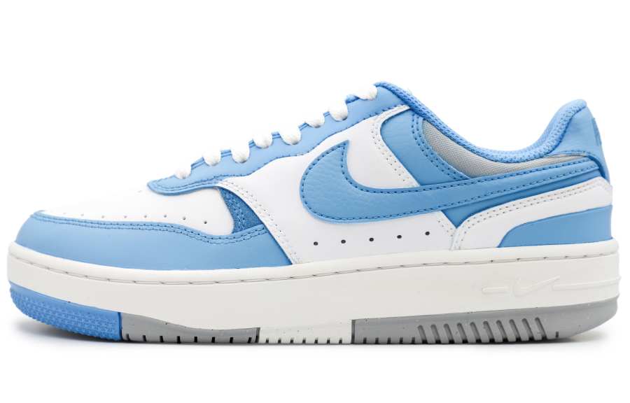 Nike Nike Gamma Force Azure Stars Non slip Lightweight Low top Skateboard Shoes Women's Carolina Blue