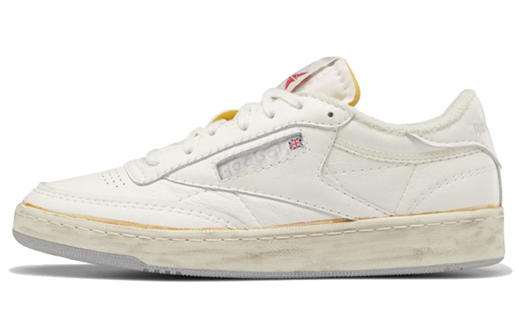 Reebok Club C Casual Skateboarding Shoes Unisex Beige