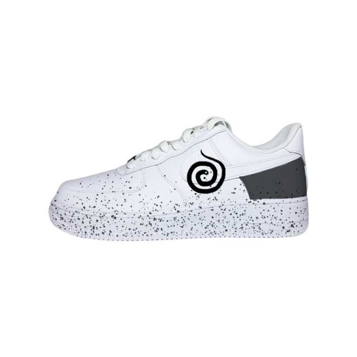 Nike Nike Air Force 1 07 Snakeskin Print Low top Skateboard Shoes Men's Black Gray