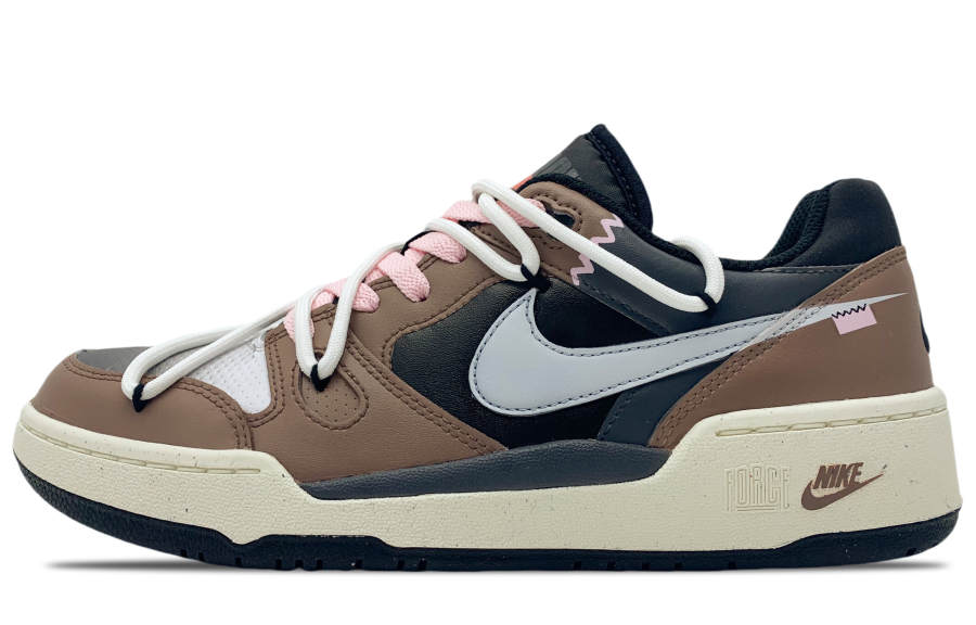 Nike Nike Full Force Abrasion Resistant Low top Skateboard Shoes Men's Black Umber