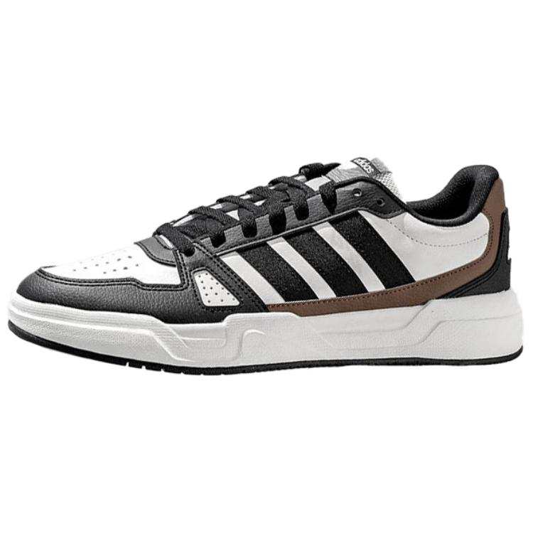 Adidas Adidas LITE BALLER Slip Resistant Abrasion Resistant Low top Skateboard Shoes Unisex Black White