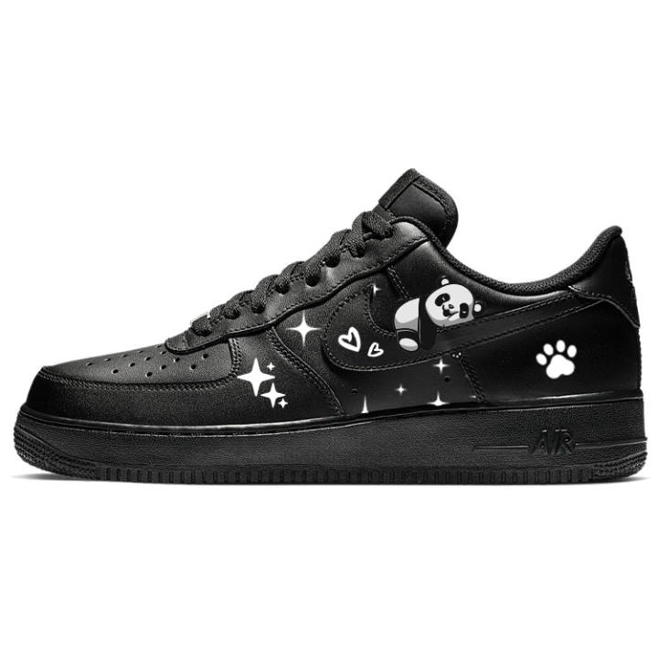 Nike Nike Air Force 1 Skateboard Shoes Men's Low Top Black/White
