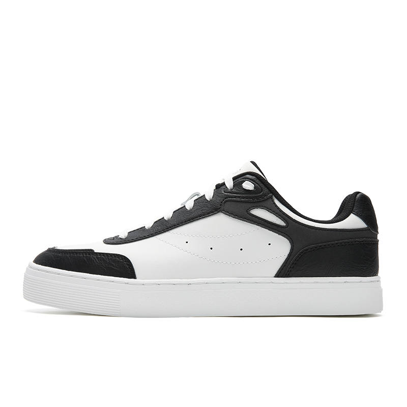 FILA SHADOW 1S Lightweight Low top Skateboard Shoes Men's White Black