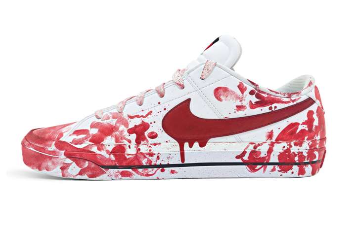 Nike Nike Court Legacy Low top Skateboard Shoes Unisex Red White