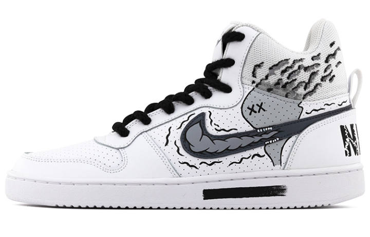 Nike Nike Court Borough Slip Resistant Cushioning Abrasion Resistant Slip Resistant Cushioning Abrasion Resistant Mid top