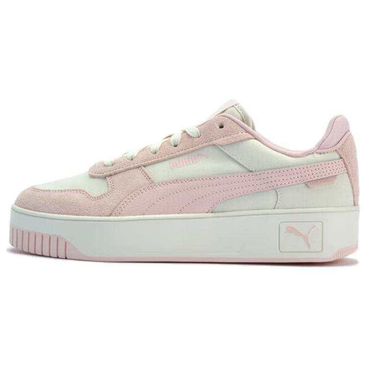 PUMA Carina Street Low top Skateboard Shoes Women's White Pink