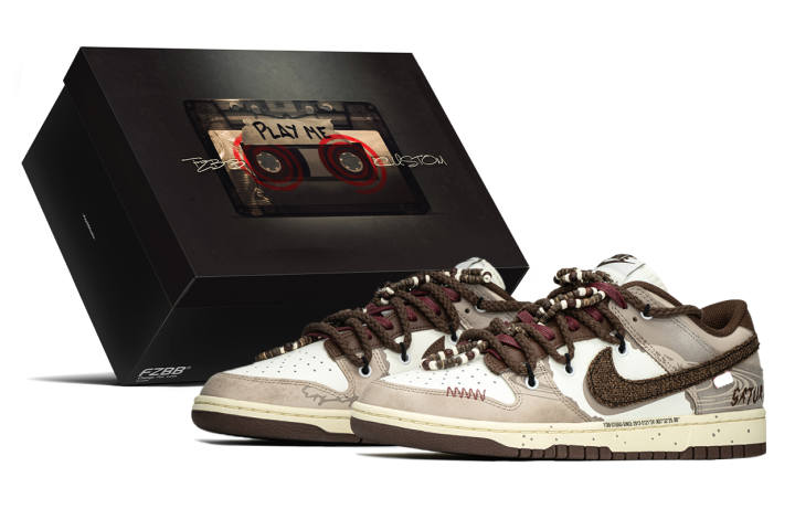 Nike Nike Dunk NikeDKL Slip Resistant Abrasion Resistant Slip Resistant Abrasion Resistant Low top Skateboard Shoes Women's