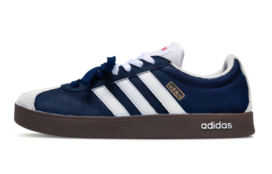 Adidas Neo VL Court 2.0 Denim Party Slip Resistant Cushioning Abrasion Resistant