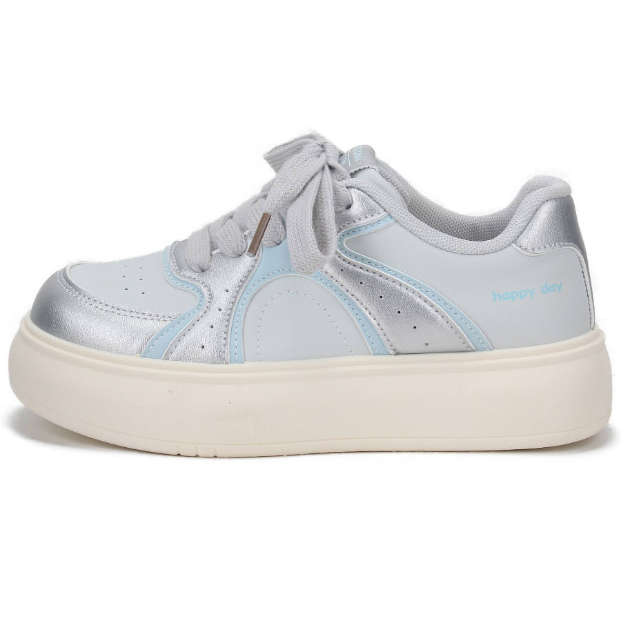 Binya Pu Lightweight Abrasion Resistant Lightweight Abrasion Resistant Low top Skateboard Shoes Women's Blue