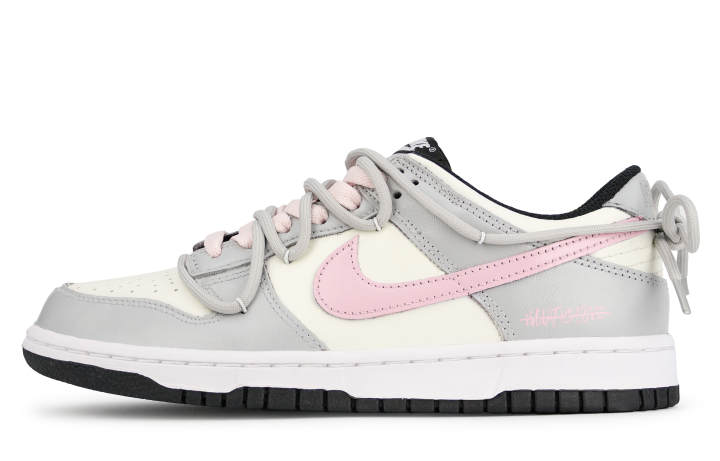 Nike Nike Dunk Cloudy Tide Abrasion Resistant Low top Skateboard Shoes Women's Light Gray