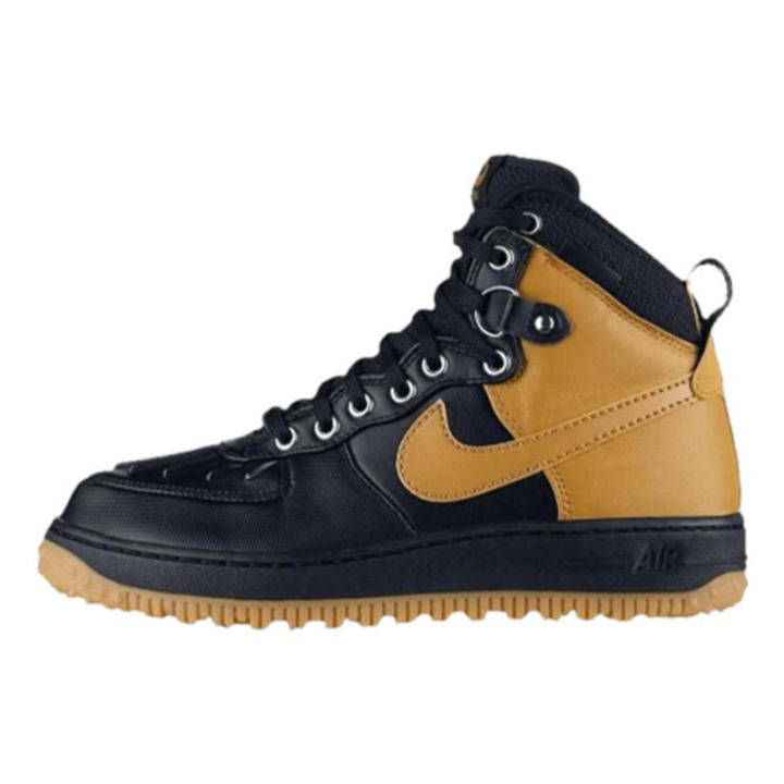 Nike Nike Air Force 1 Versatile Cushioning High top Skateboard Shoes Unisex Light Brown