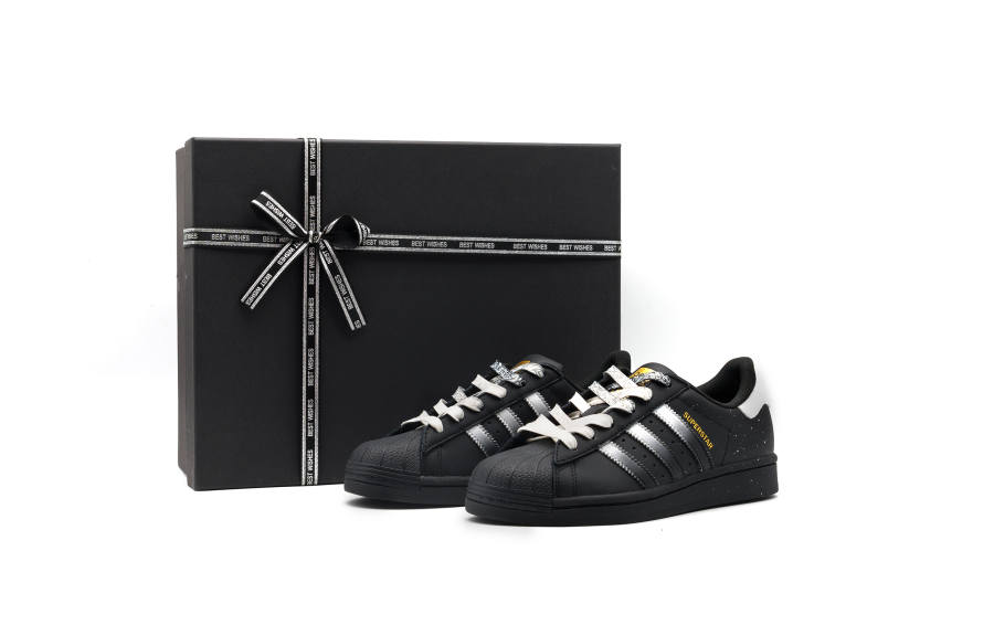 Adidas Originals SUPERSTAR Versatile Low top Skateboard Shoes Unisex Black