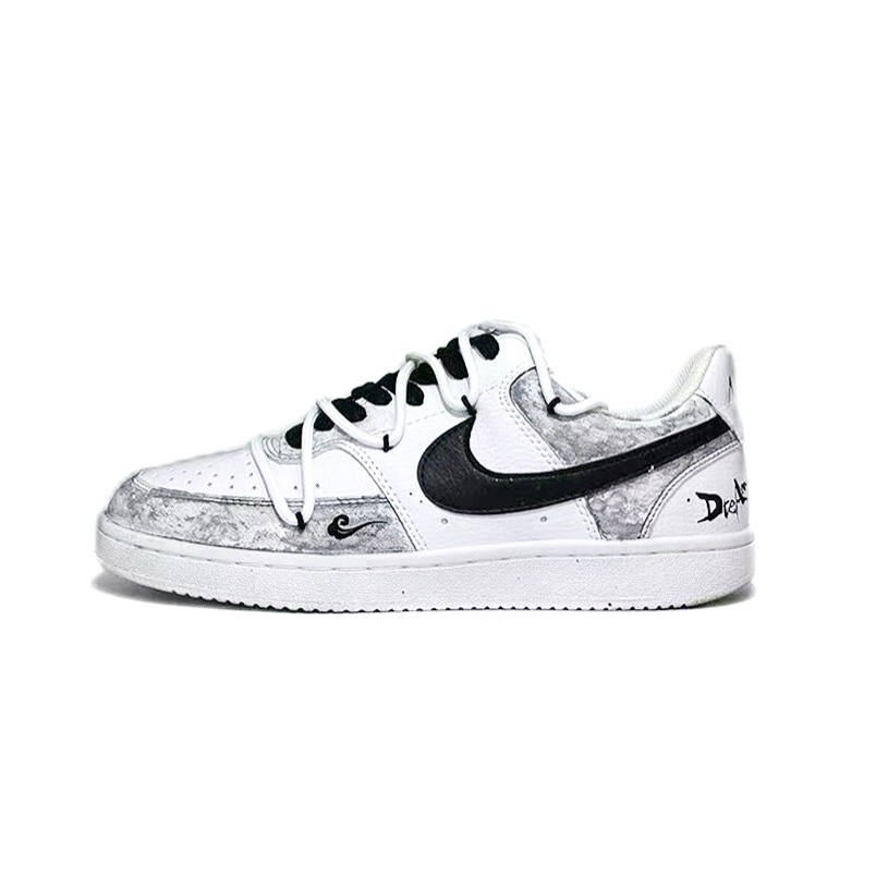 Nike Nike Court Vision 1 Skateboard Shoes Men's Low Top Gray