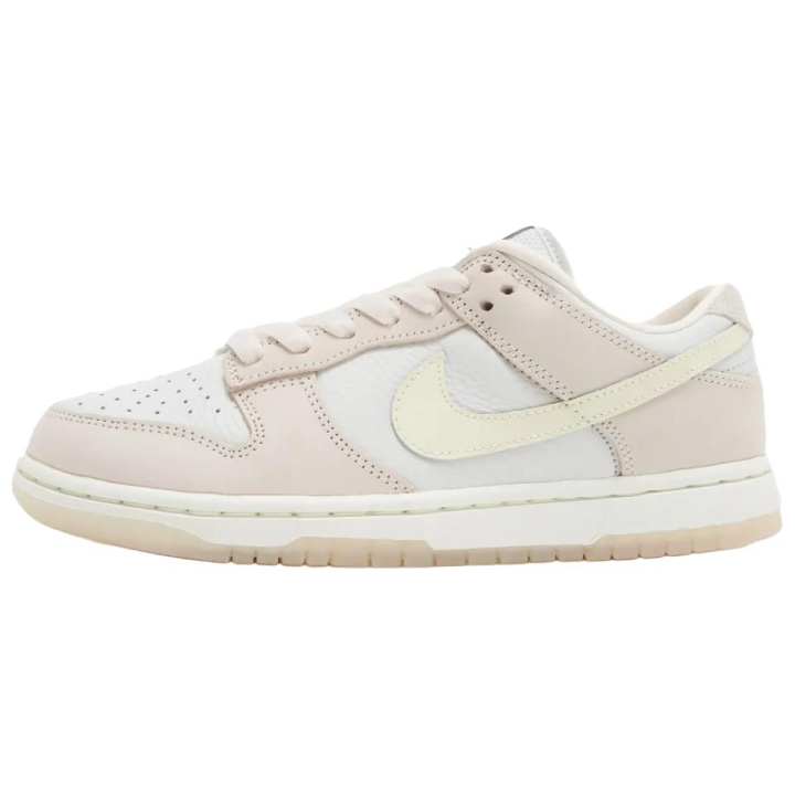 Nike Nike Dunk Slip Resistant Abrasion Resistant Low top Skateboard Shoes Women's White Pink