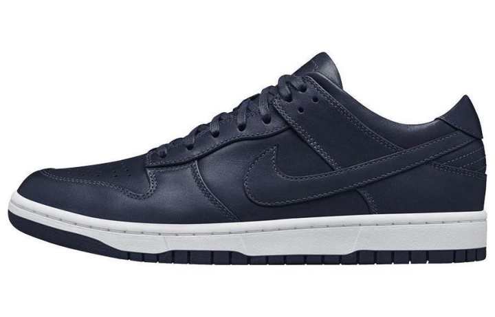 Nike Nike Dunk Lux Low Slip Resistant, Lightweight, And Breathable Low top Skateboard Shoes Unisex Obsidian Color