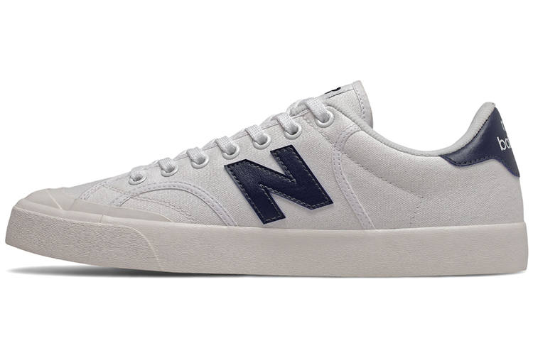 New Balance New Balance NB Pro Court Low top Skateboard Shoes Unisex White Blue D Width