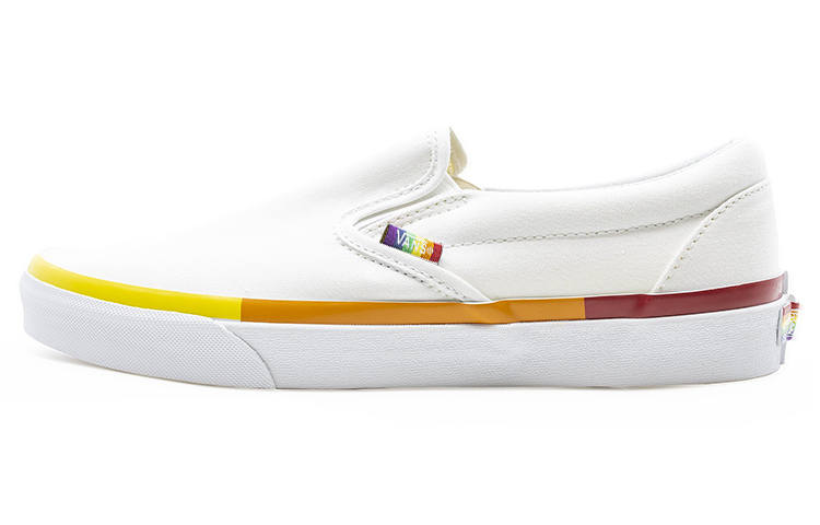Vans Vans Classic Slip On White/Yellow