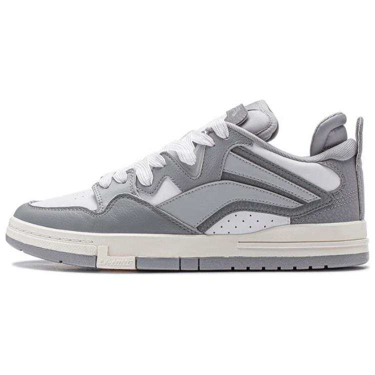 Li-Ning Li Ning Wave PRO Slip Resistant, Abrasion Resistant, Lightweight Skateboard Shoes Men's Gray