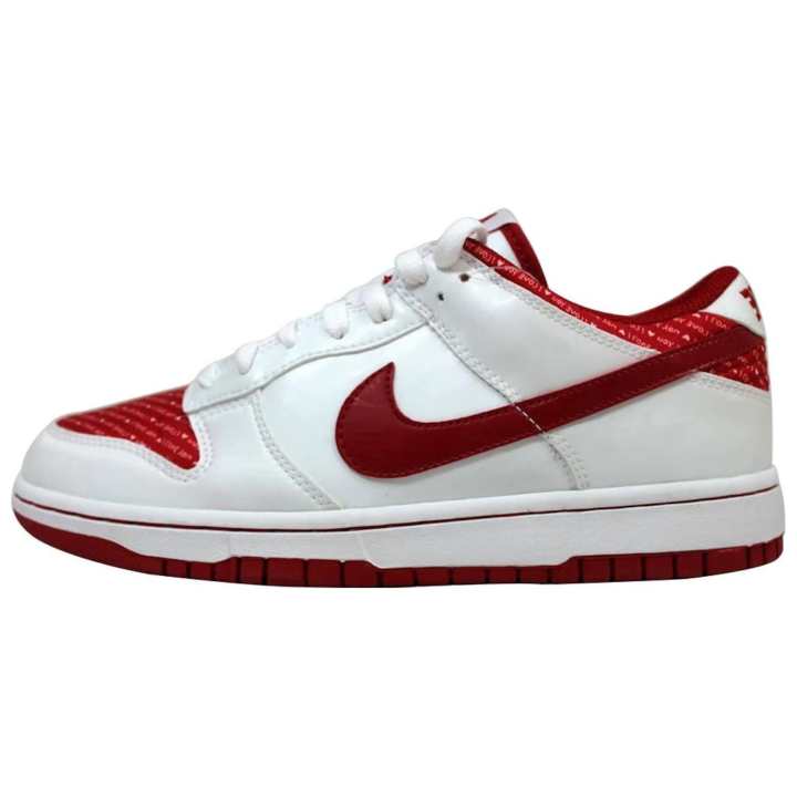Nike Nike Dunk Low White/Varsity Red Women's