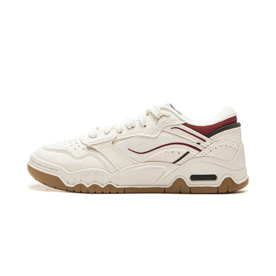 Li-Ning Li Ning Moon White 3 Slip Resistant Cushioning Abrasion Resistant Lightweight Height Increasing