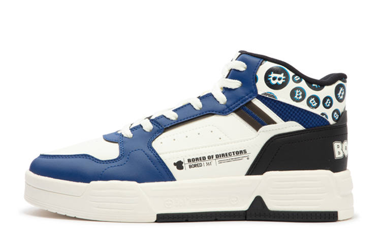 361° Bored Ape 4.0 Original Aspiration Athleisure Abrasion Resistant Slip Resistant High top Skateboard Shoes Men's