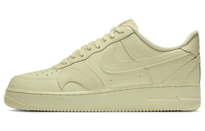 Nike Nike Air Force 1 Low Misplaced Swooshes Pale Yellow