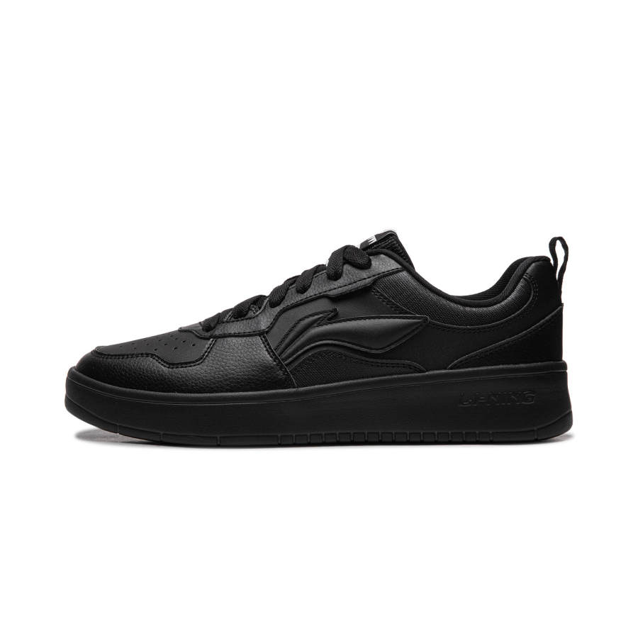 Li-Ning Li Ning First Cloud Black Warrior Wear resistant And Lightweight Low top Skateboard Shoes Men's